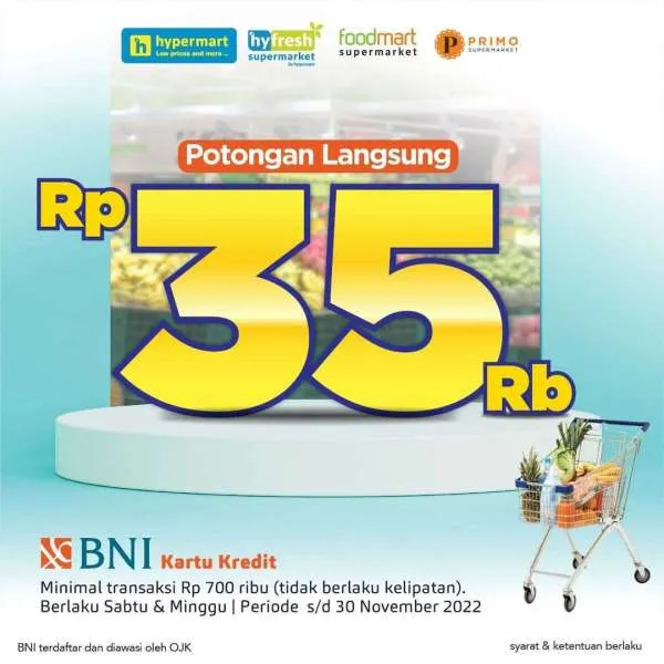 Promo Hypermart Spesial Penawaran Bank