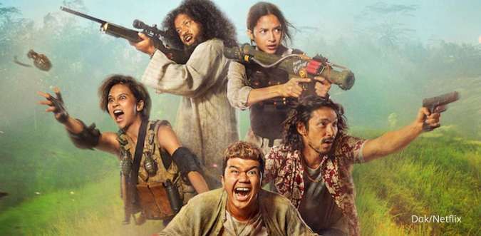 Sinopsis dan Jadwal Tayang The Big 4, Film Netflix Terbaru Putri Marino & Abimana