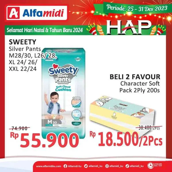 Promo Alfamidi Hemat Satu Pekan Periode 25-31 Desember 2023