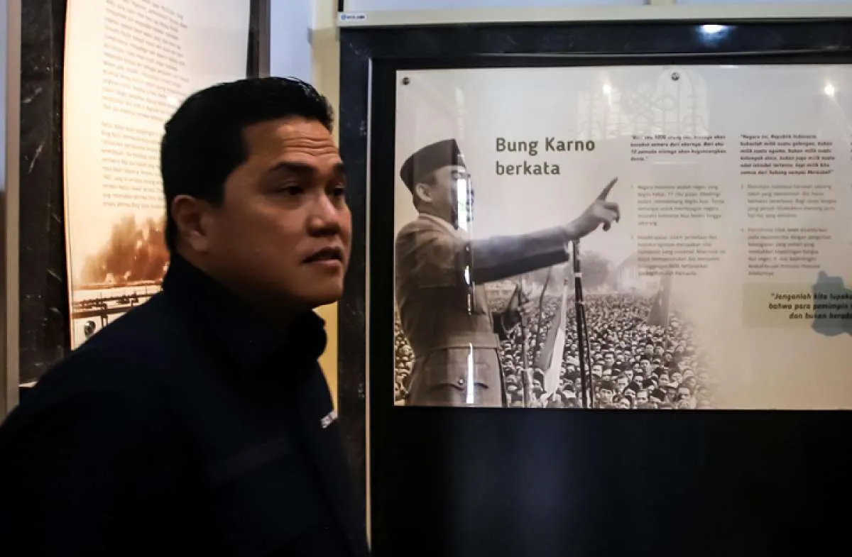Survei Poltracking: Nama Erick Thohir Unggul Dibandingkan Tokoh Cawapres Lainnya
