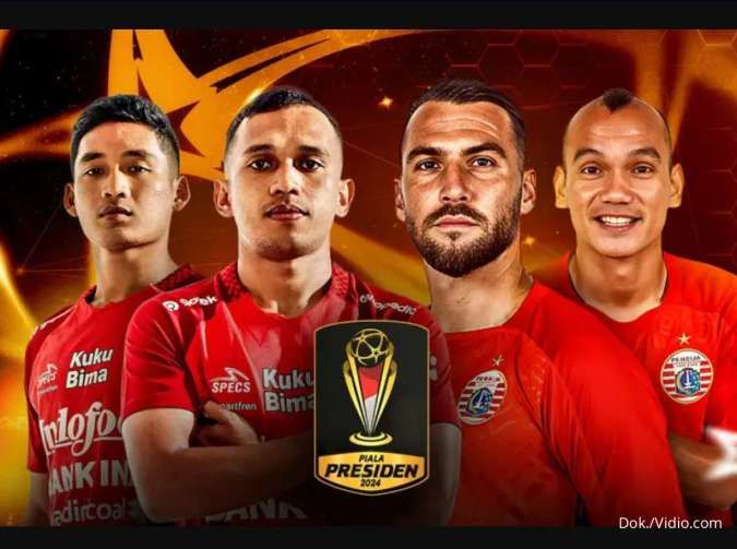 Link Live Streaming Bali United vs Persija di Piala Presiden 2024, Jumat (26/7)