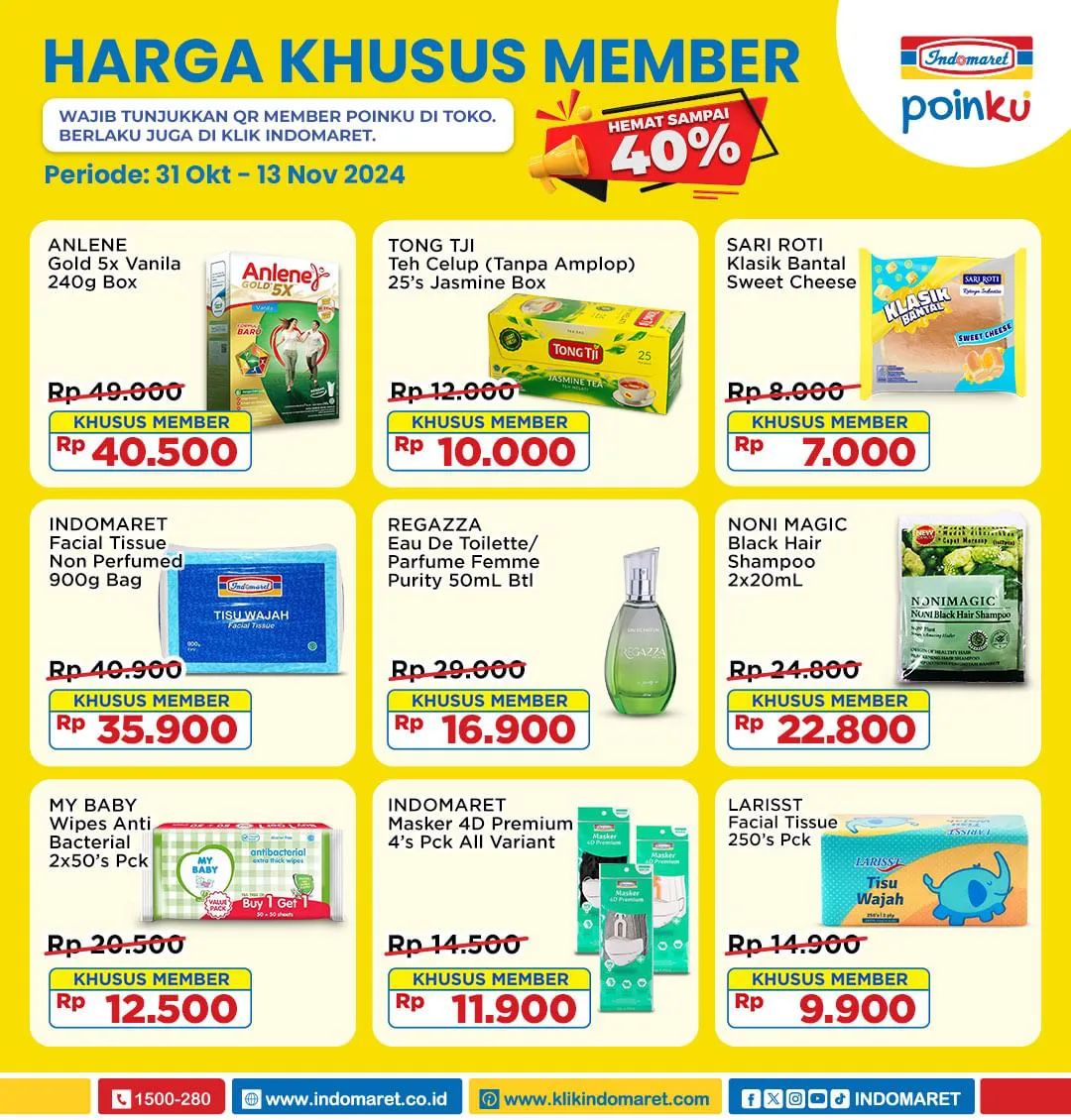 Promo Akhir Bulan Indomaret Periode 31 Oktober-6 November 2024