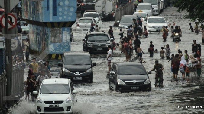 Bogor-Depok hujan, Jakarta siaga banjir