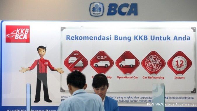 Penyerapan kredit korporasi BCA baru 58%