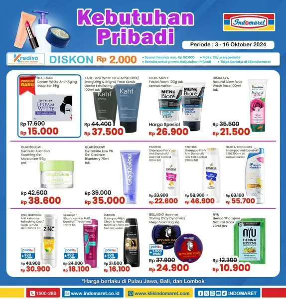 Promo Indomaret Super Hemat Periode 3-16 Oktober 2024