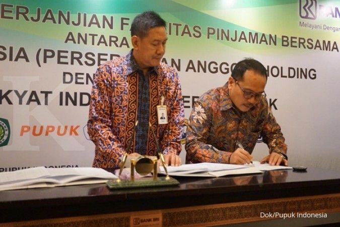 Holding PT Pupuk Indonesia dapat pinjaman Rp 11 Triliun dari BRI