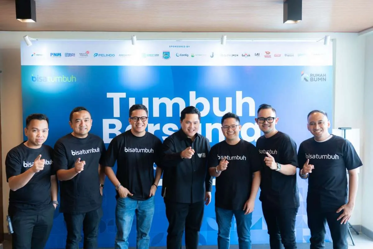 Erik Thohir Ajak Bisa Tumbuh Berkolaborasi dengan Rumah BUMN untuk Akselerasi UMKM
