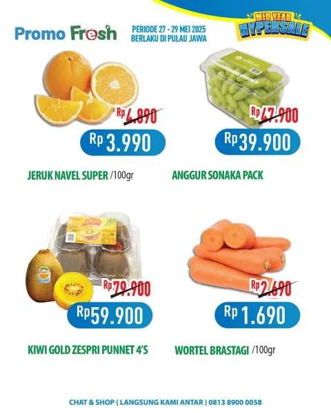 Promo Hypermart Hyper Diskon Weekday Periode 27-29 Mei 2025