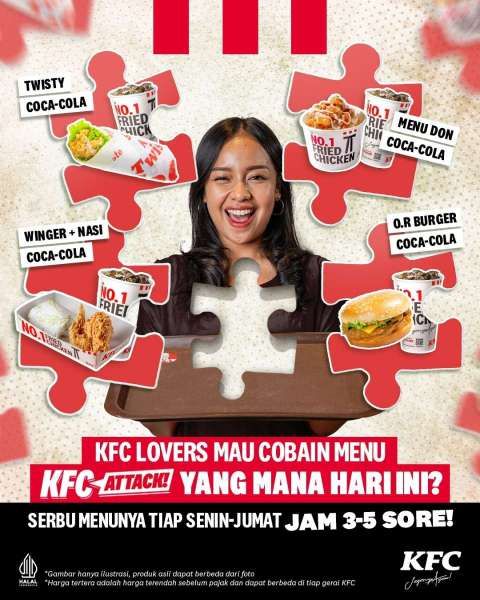 Promo KFC Attack Terbaru Bulan Oktober 2023