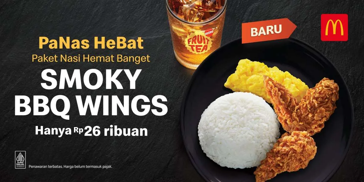 Menu Terbaru McD 2022, Ada Smoky BBQ Wings Hingga Blueberry McFreeze Mulai Rp 8.636