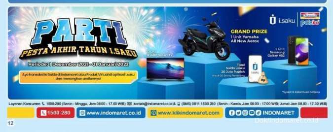 Promo Indomaret Super Hemat Mingguan Terbaru 29 Desember 2021-4 Januari 2022