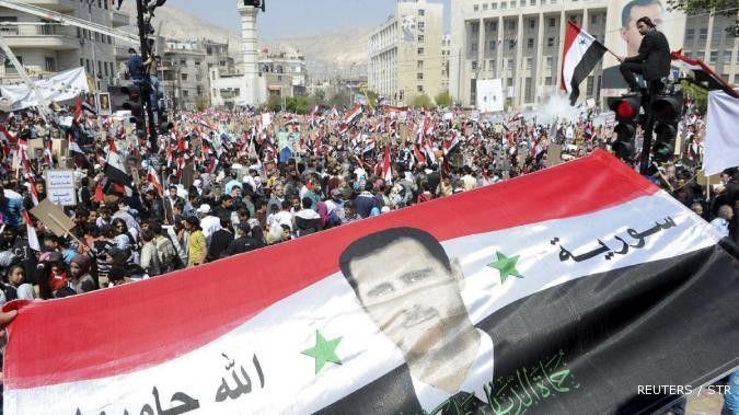 Pemerintah mengecam kekerasan di Suriah