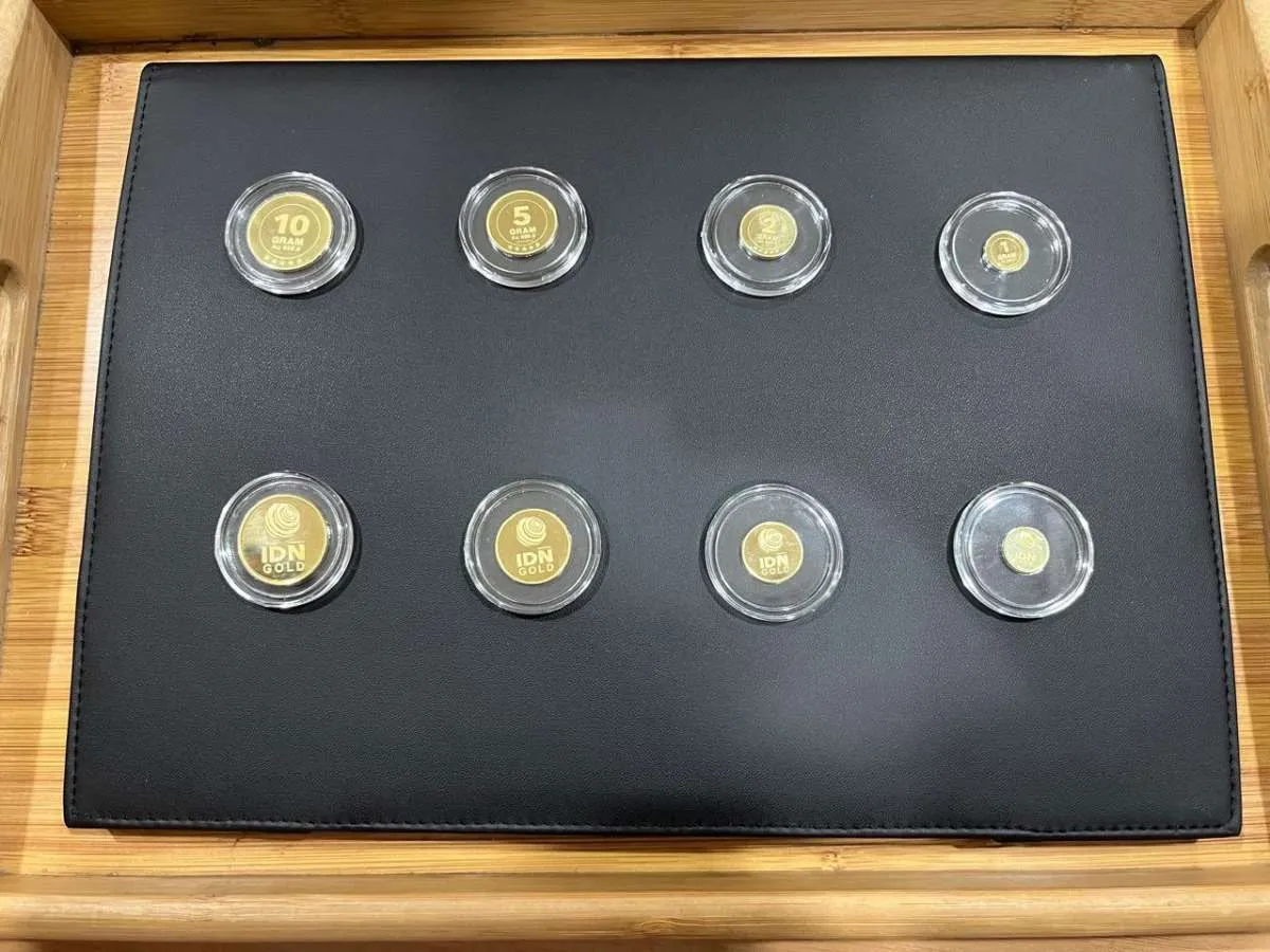 PT SBI Gandeng Peruri Cetak Koin Emas Fisik IDN Gold