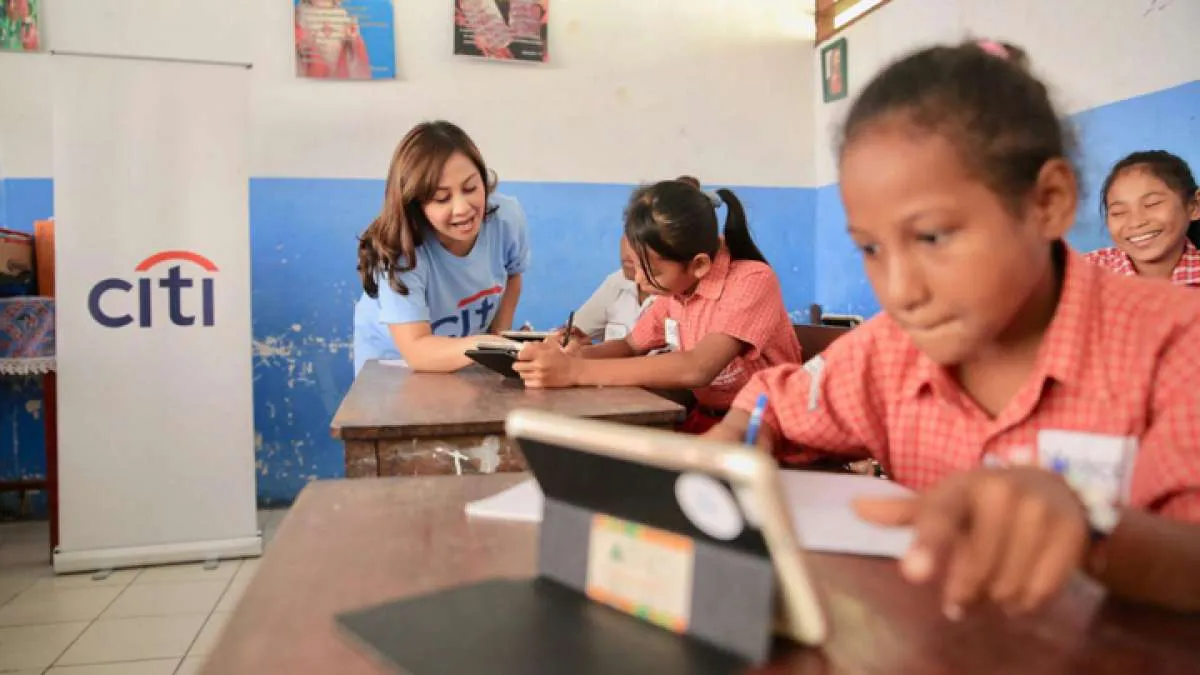 Rayakan Hari Anak Nasional, Citibank berikan edukasi ke Papua