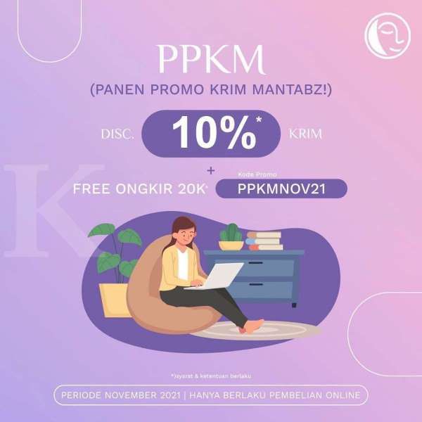 Promo PPKM Periode November di Klinik Natasha, Beli Krim Diskon 10% dan Gratis Ongkir