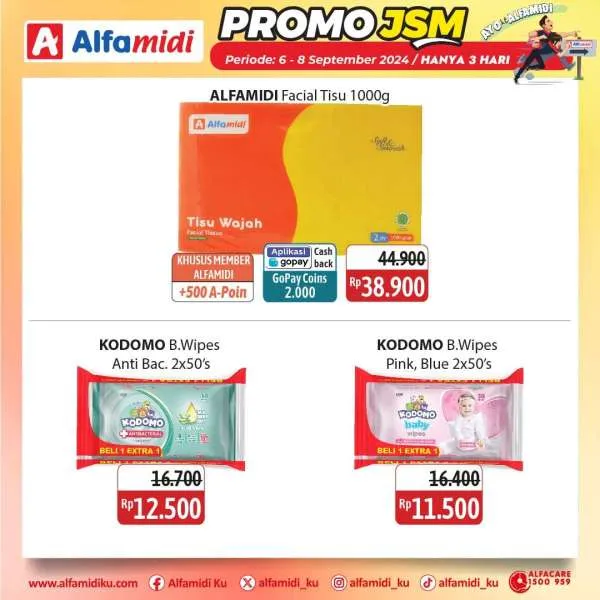 Promo JSM Alfamidi Periode 6-8 September 2024