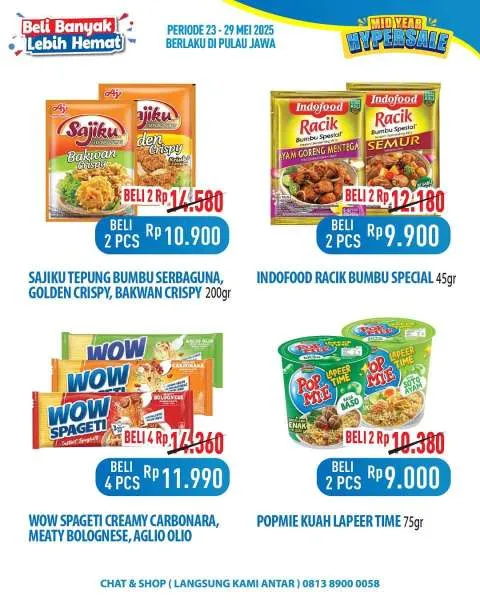 Promo Hypermart Beli Banyak Lebih Hemat Periode 23-29 Mei 2025