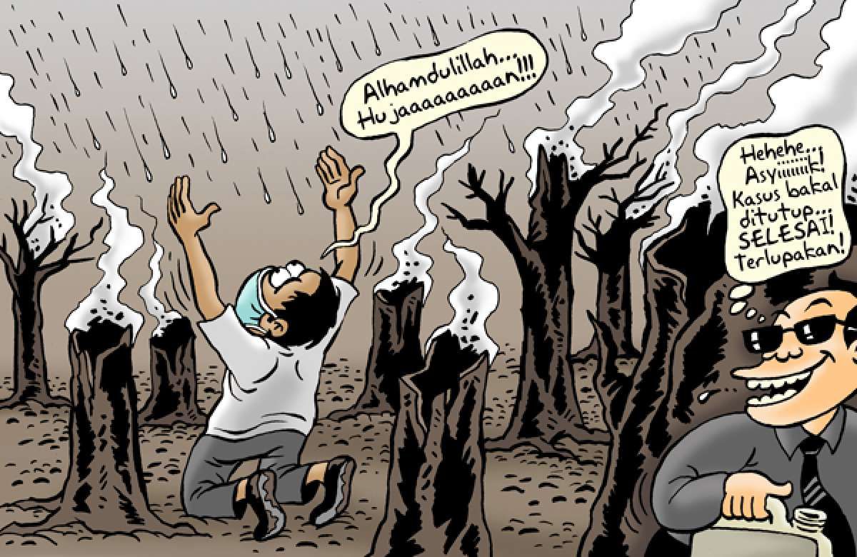 Benny Rachmadi - Hujan dan Karhutla