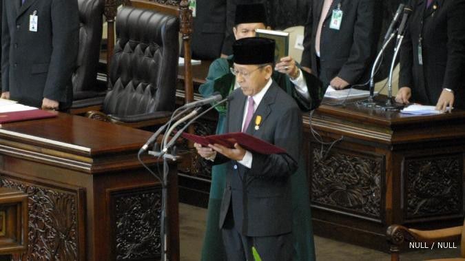 Boediono hadiri peringatan hari Pancasila