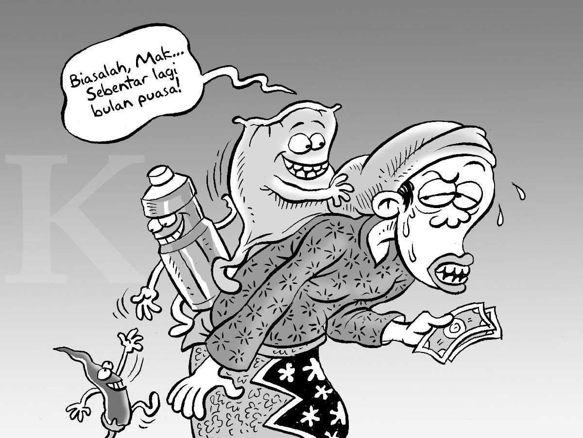 Beban Berat Karena Harga-harga Naik