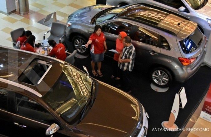 Car sales crept up by 3%