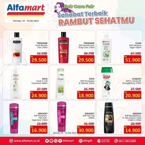 Promo Alfamart Beauty Fair Periode 1-15 Mei 2024