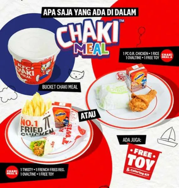 Promo KFC Edisi Februari 2023 Chaki Meal 