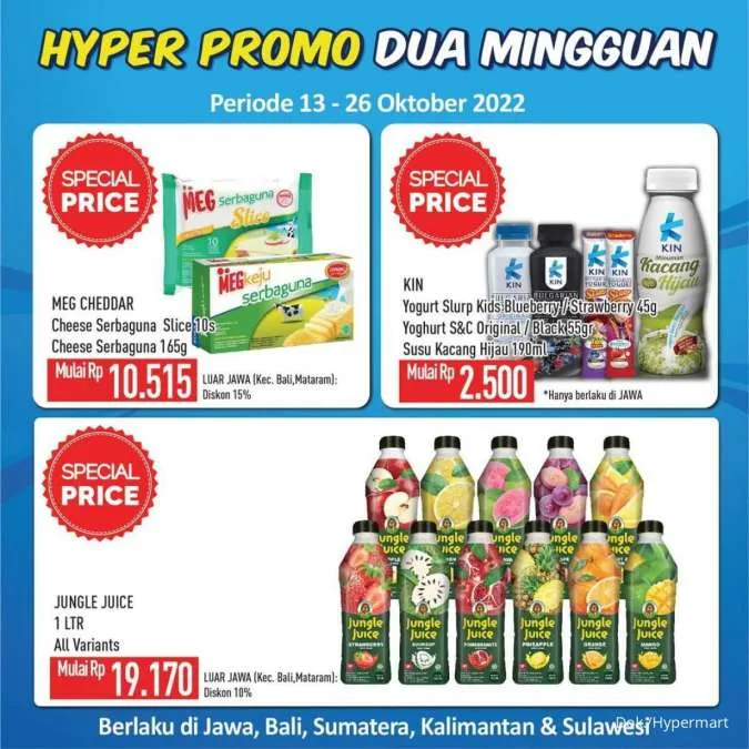 Promo Hypermart Dua Mingguan Periode 13-26 Oktober 2022