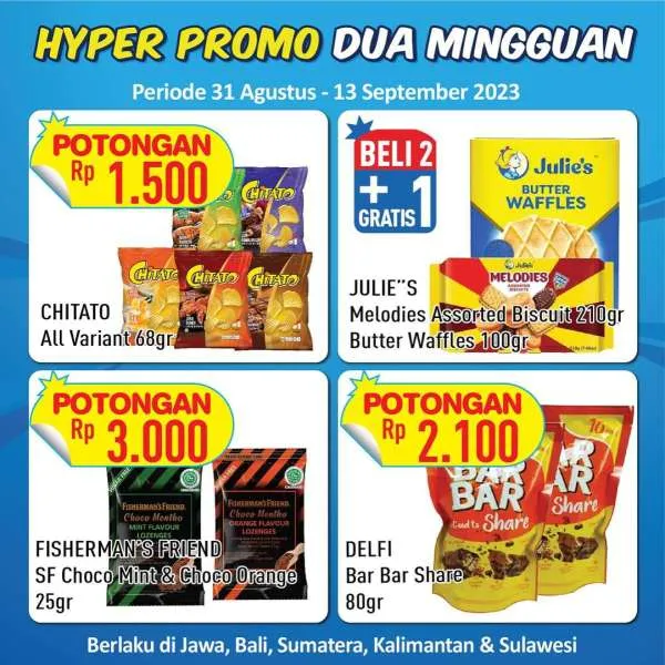 Promo Hypermart Dua Mingguan Periode 1-13 September 2023