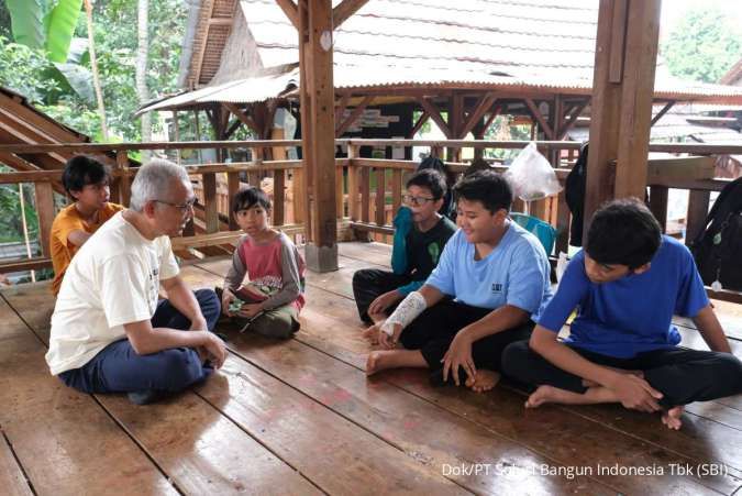 Ajak Karyawan Jadi Relawan: SBI Beri Edukasi Pengelolaan Sampah ke Siswa Sekolah Alam