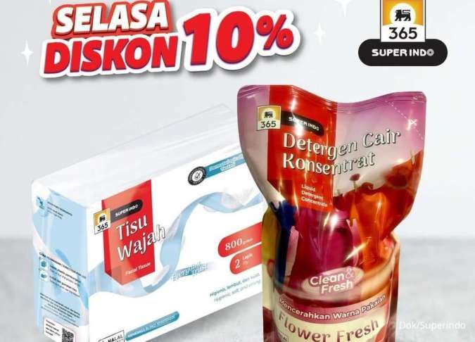 Promo Superindo Selasa 28 Oktober 2025, Deterjen Diskon 10% Hanya Hari Ini Promo Superindo Selasa 28 Oktober 2025, Deterjen Diskon 10% Hanya Hari Ini