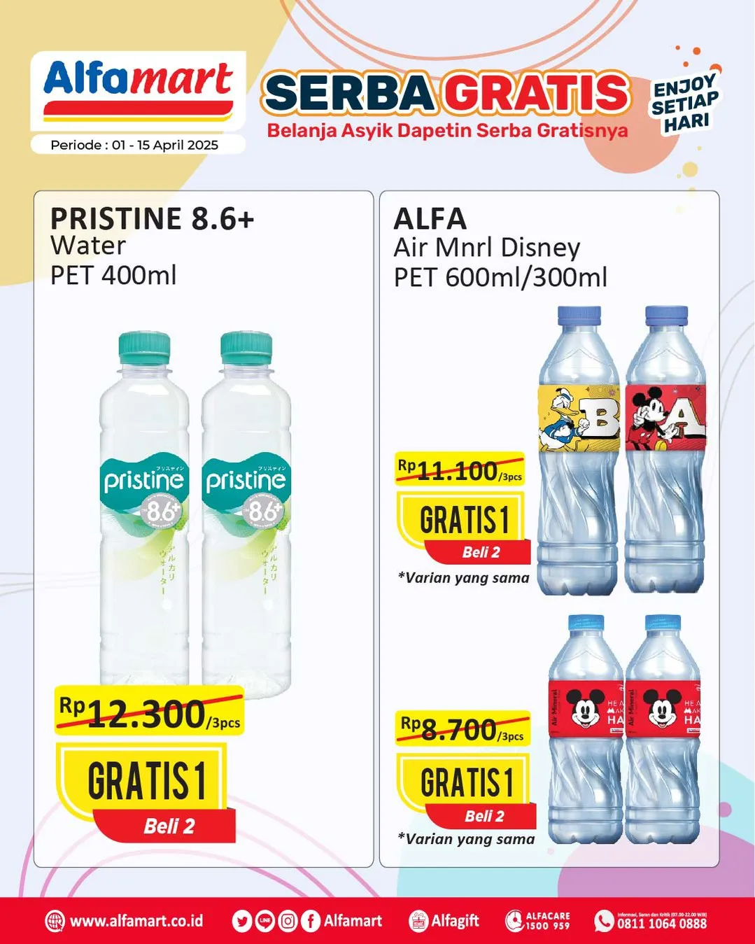 Promo Alfamart Serba Gratis Periode 1-15 April 2025