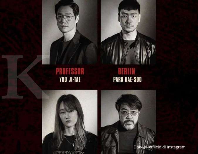 Inilah deretan pemeran drama Korea terbaru adaptasi Money Heist 