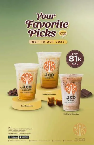 Promo JCO Your Favorite Picks 6-19 Oktober