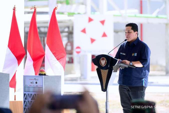 Erick Thohir Dorong Industri Petrokimia Terintegrasi Lewat Pupuk Indonesia