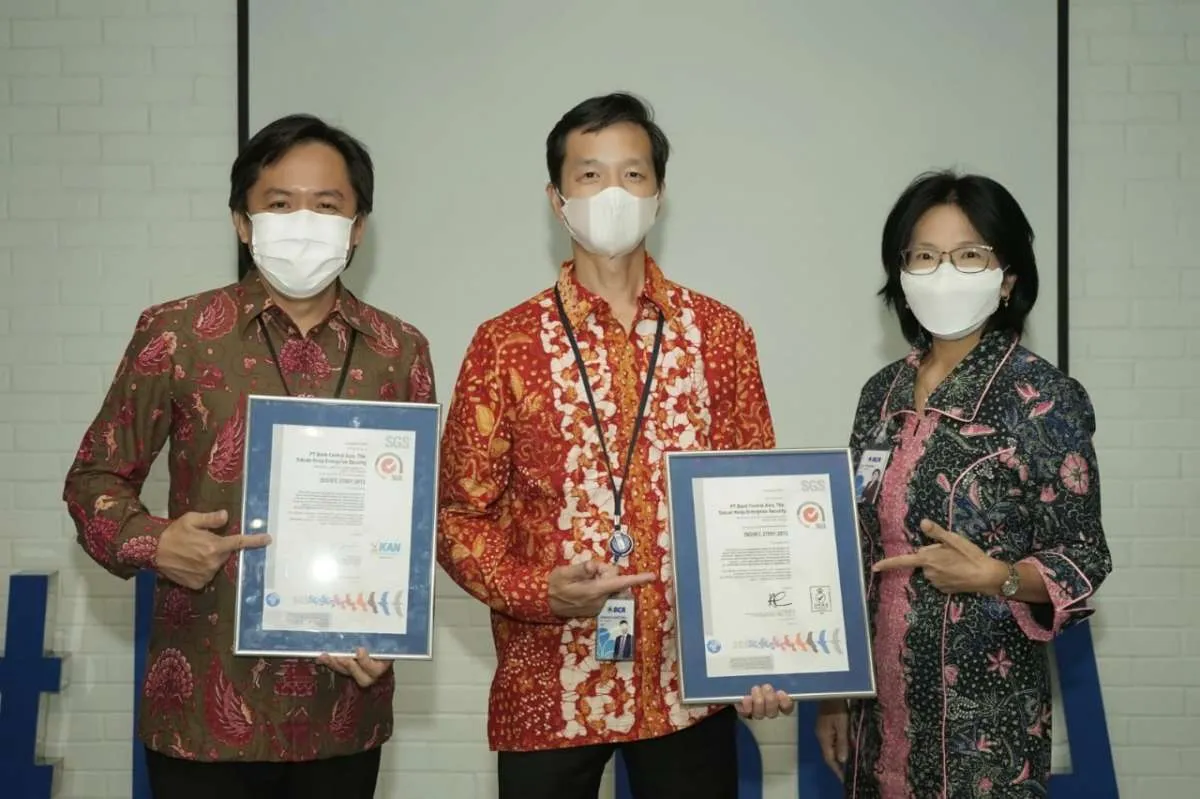 Tingkatkan keamanan, BCA kantongi sertifikasi ISO 27001:2013