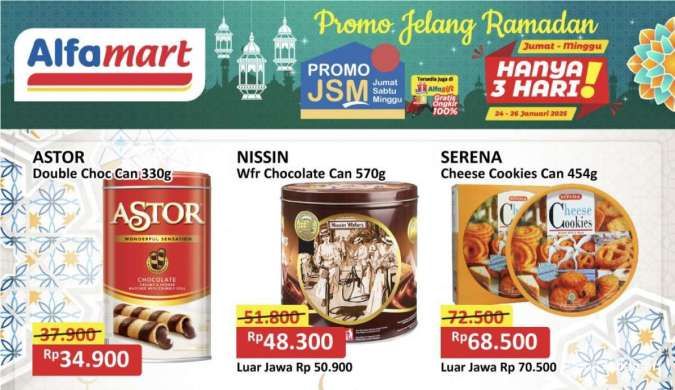 Katalog Promo JSM Alfamart Terbaru Hanya 3 Hari Periode 24-26 Januari 2025