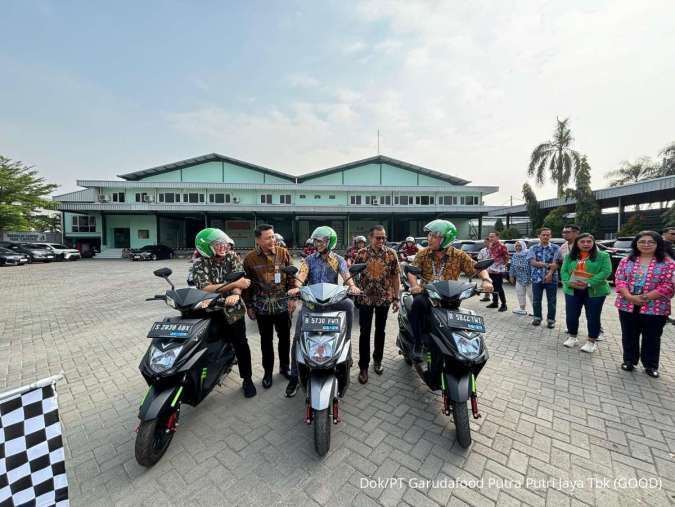 Mendukung Transisi Energi, Garudafood Gunakan Motor Listrik Untuk Operasional