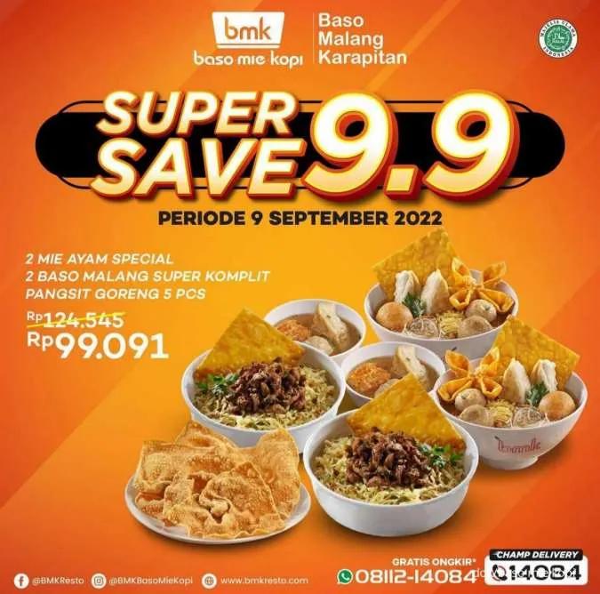 Promo BMK Super Save 9.9 