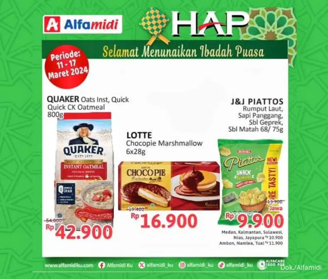 Promo Alfamidi Hemat Satu Pekan Periode 11-17 Maret 2024