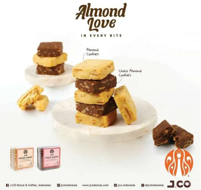 Jco menu baru Almond Love