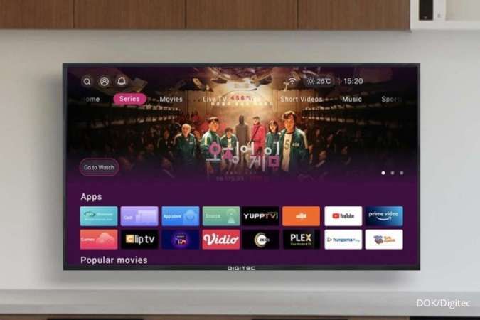 Smart TV Murah dari Digitec, Model 43 Inch Dibanderol Rp 2,5 Juta