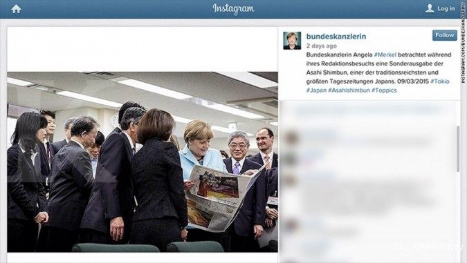 Wanita paling berpengaruh dunia join Instagram