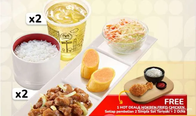 Promo HokBen Fried Chicken Mei: Hemat Mulai Rp 20 Ribuan, Gratis Ayam & Nasi