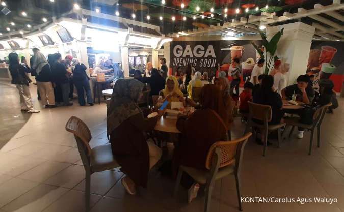 Tenant F&B Kian Mendominasi Pusat Belanja