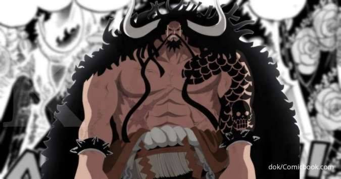 Spoiler One Piece 993 Kaido Melihat Bayangan Oden Di Belakang Red Scabbards