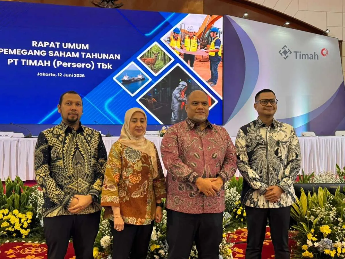 Catat Laba Rp 1,31 Triliun di 2025, PT Timah (TINS) Tebar Dividen Rp 656,8 Miliar