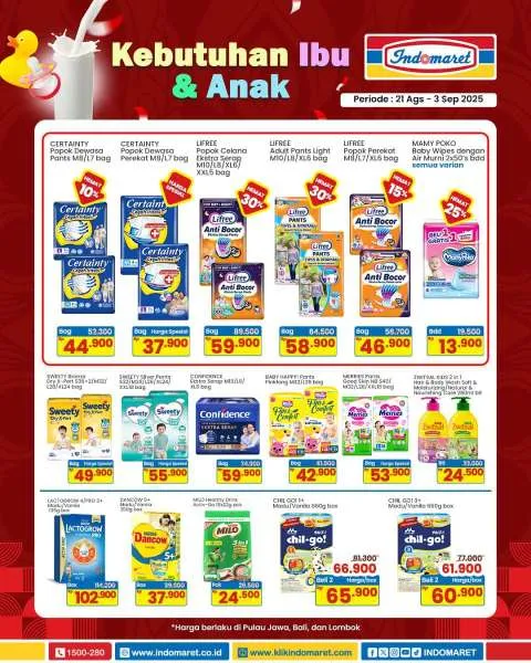Promo Indomaret Super Hemat Periode 21 Agustus-3 September 2025