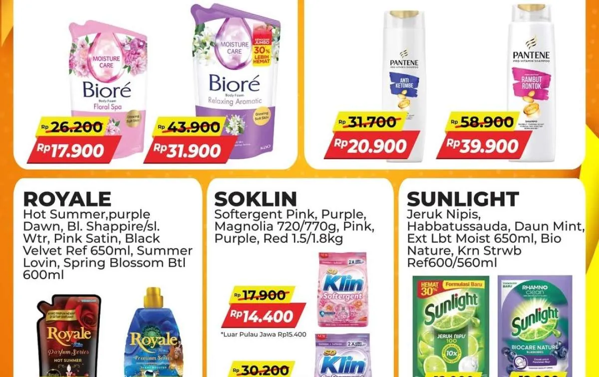 Promo Alfamart Paling Murah Sejagat 24-31 Mei 2025, Sunlight-Soklin Harga Spesial