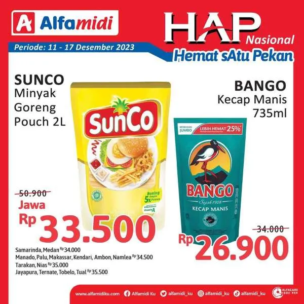 Promo Alfamidi Hemat Satu Pekan Periode 11-17 Desember 2023